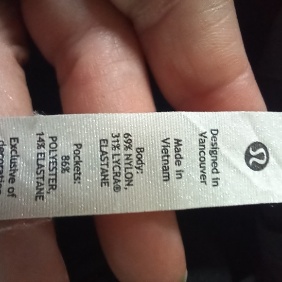 Lululemon Black Womens Athletic Pocket Straight Leg Pants - Picture 10 of 14